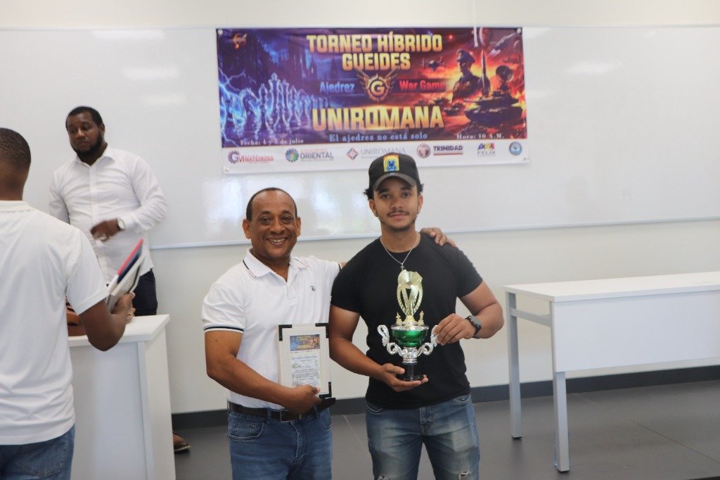 José Miguel Mejía Campeón Gueides War Game