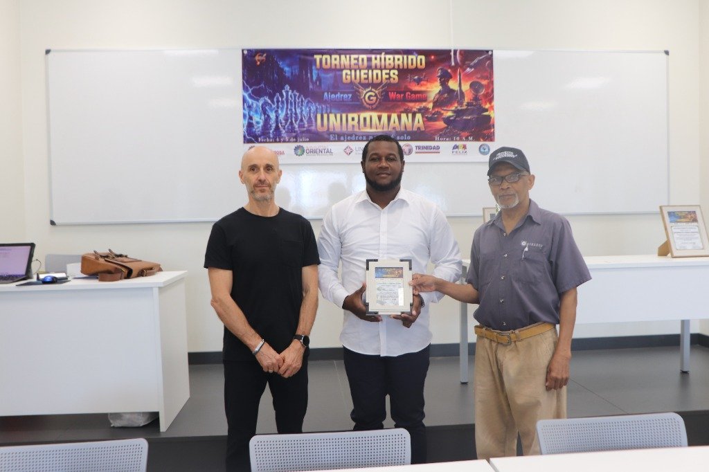 Entrega de certificados del torneo